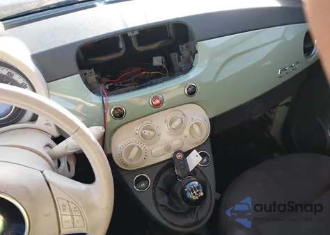 2013 Fiat 500 Pop from USA, damaged, VIN 3C3CFFAR5DT629018